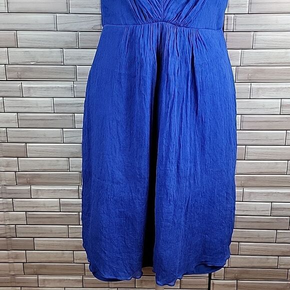 J.Crew silk midi dress Size 4P - Picture 3 of 14
